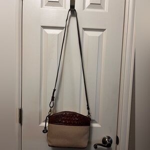 Brahmin crossbody adjustable purse